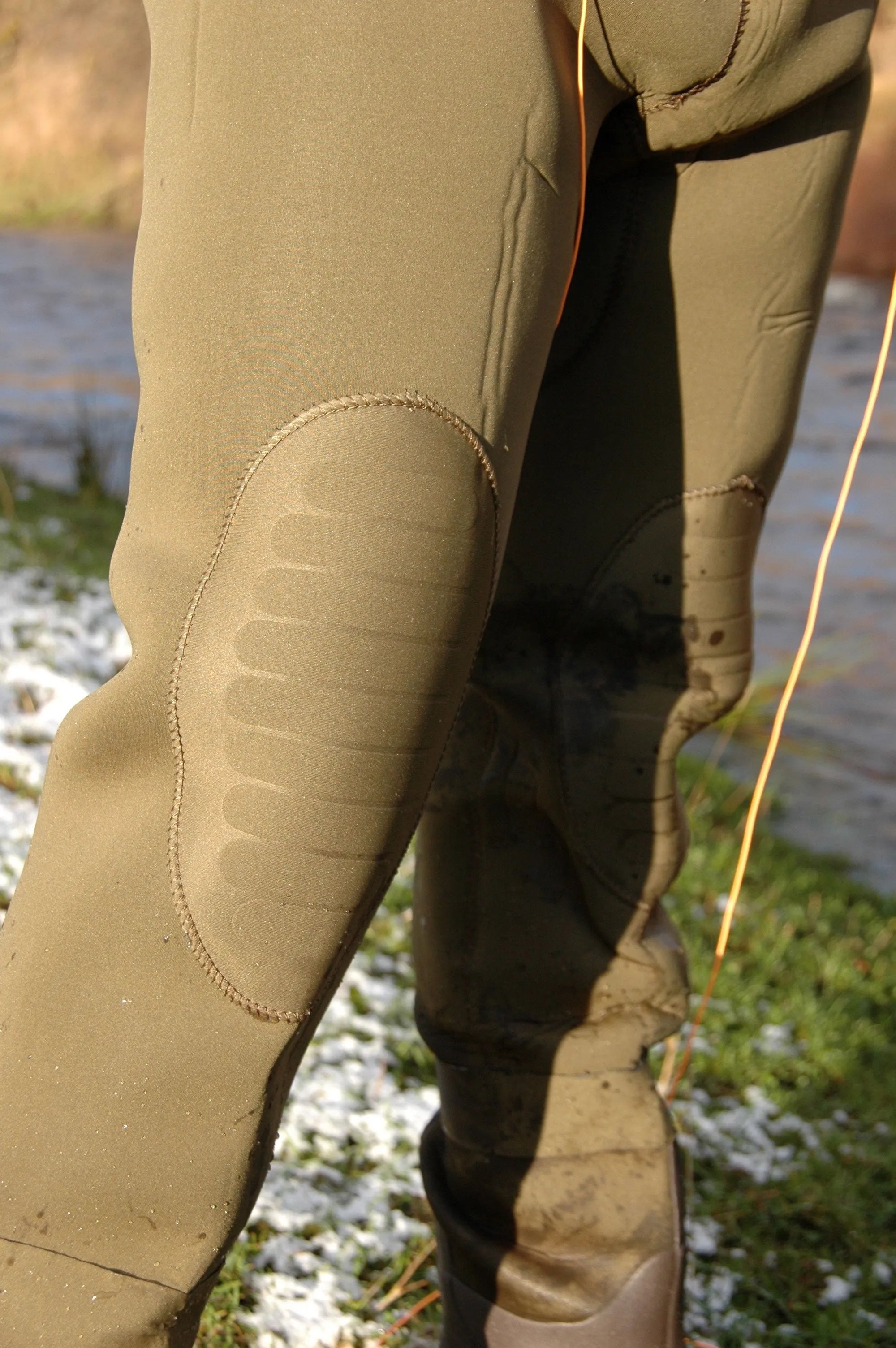 NEOPRENE CHEST WADERS, BISON 5mm FULL BODIED