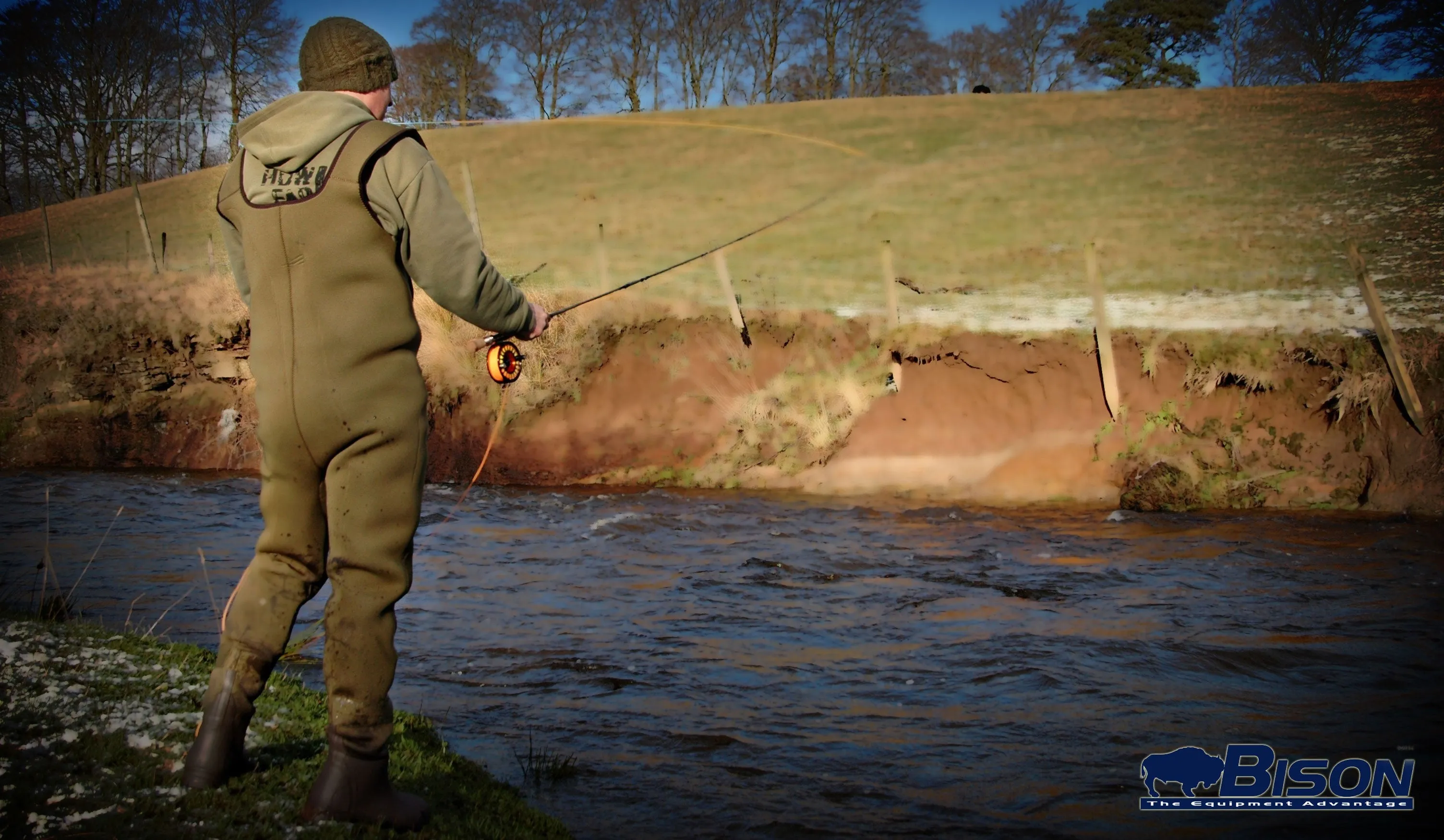 NEOPRENE CHEST WADERS, BISON 5mm FULL BODIED