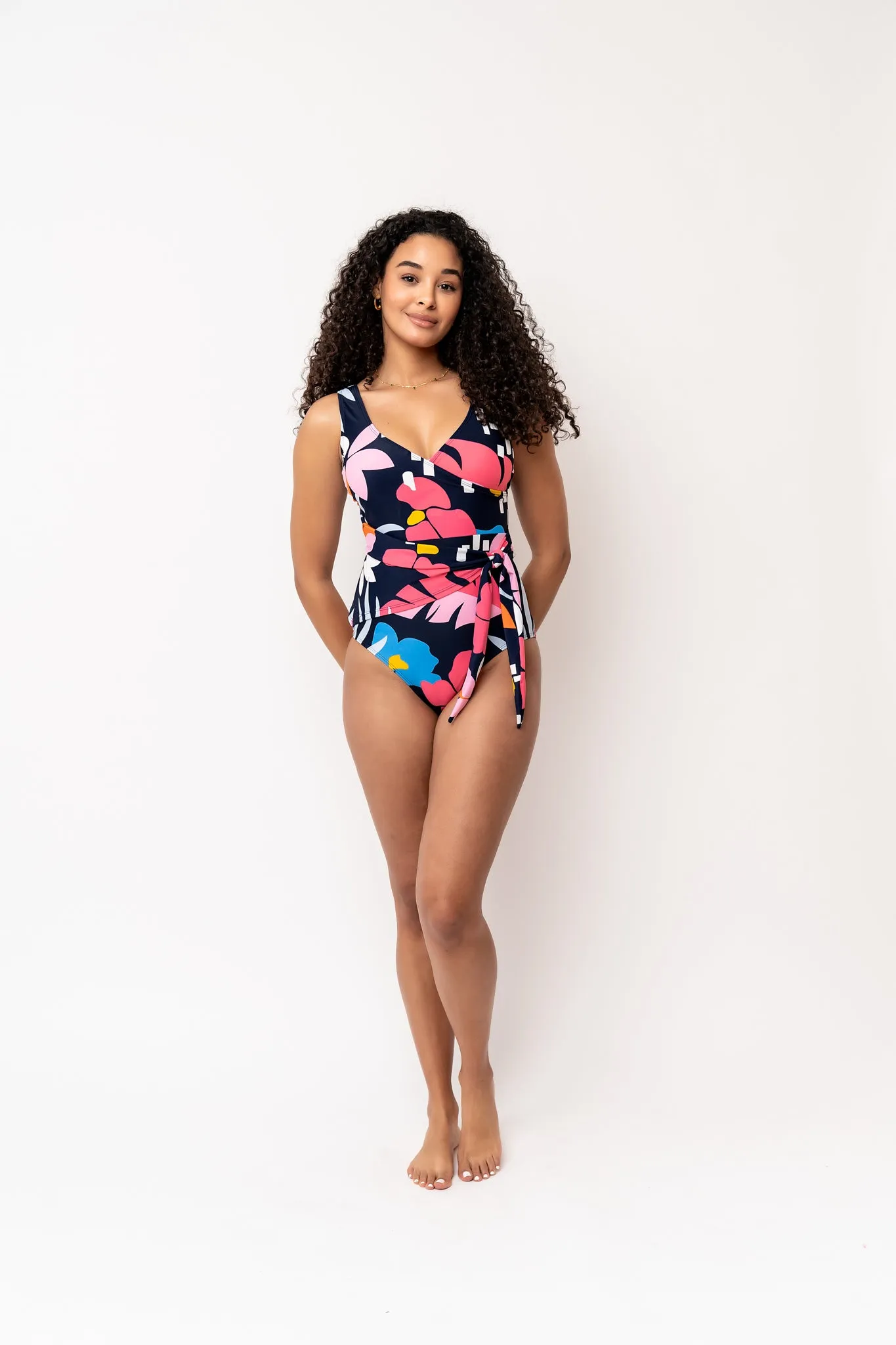 Palm Beach One Piece | Blue Wave Floral