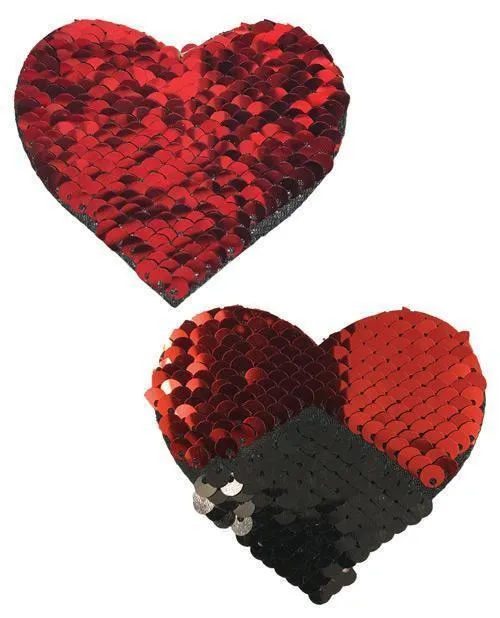 Pastease Color Changing Flip Sequins Heart