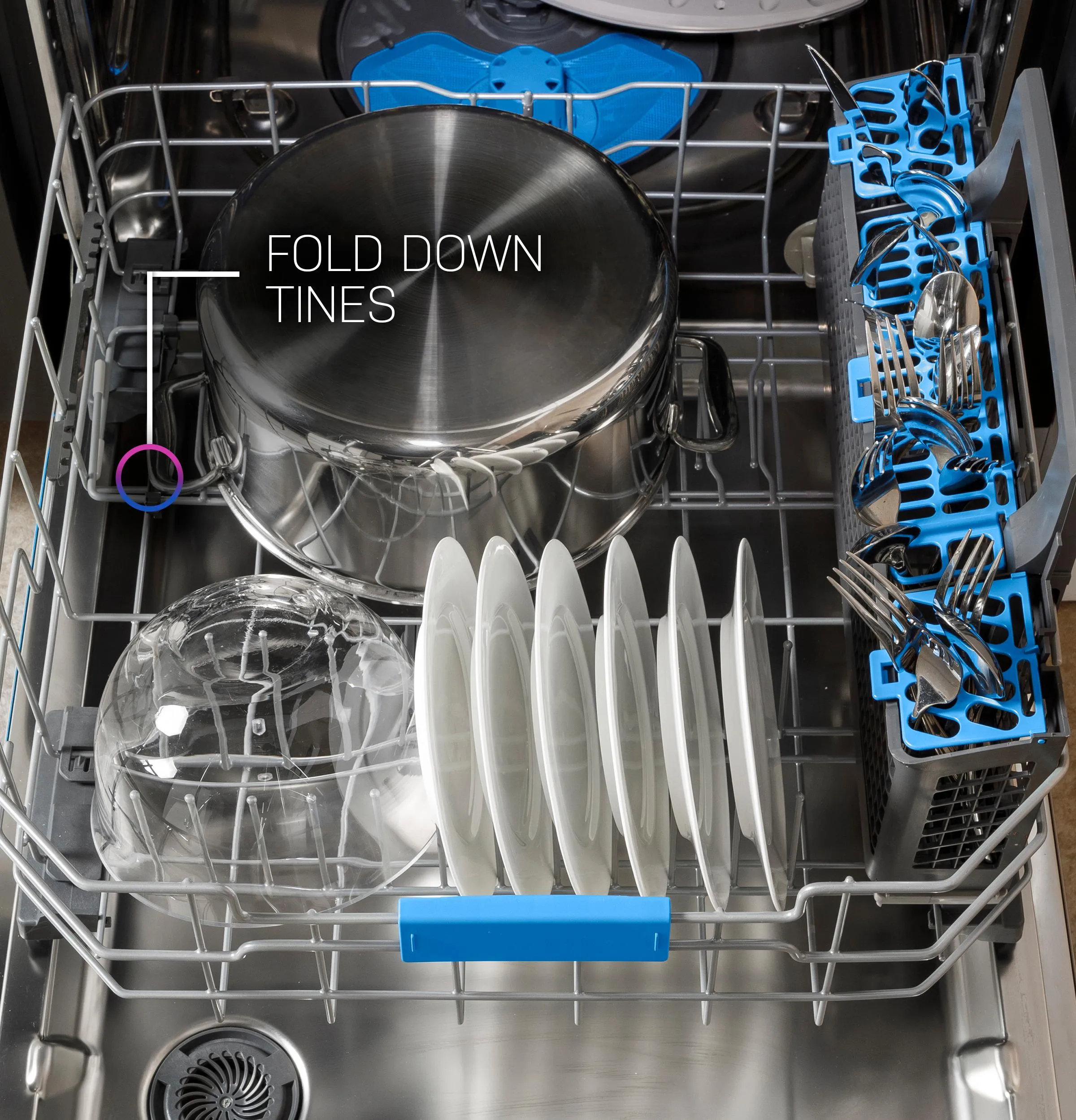 PDT755SBVTS GE Profile™ ENERGY STAR Smart UltraFresh System Dishwasher with Microban™ Antimicrobial Technology with Deep Clean Washing 3rd Rack, 42 dBA