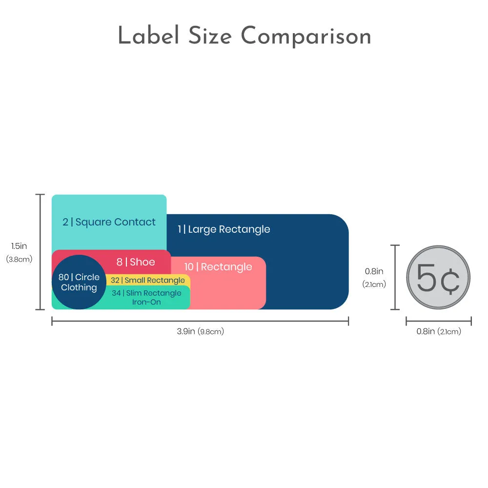 Pixels Sleepaway Camp Labels Pack