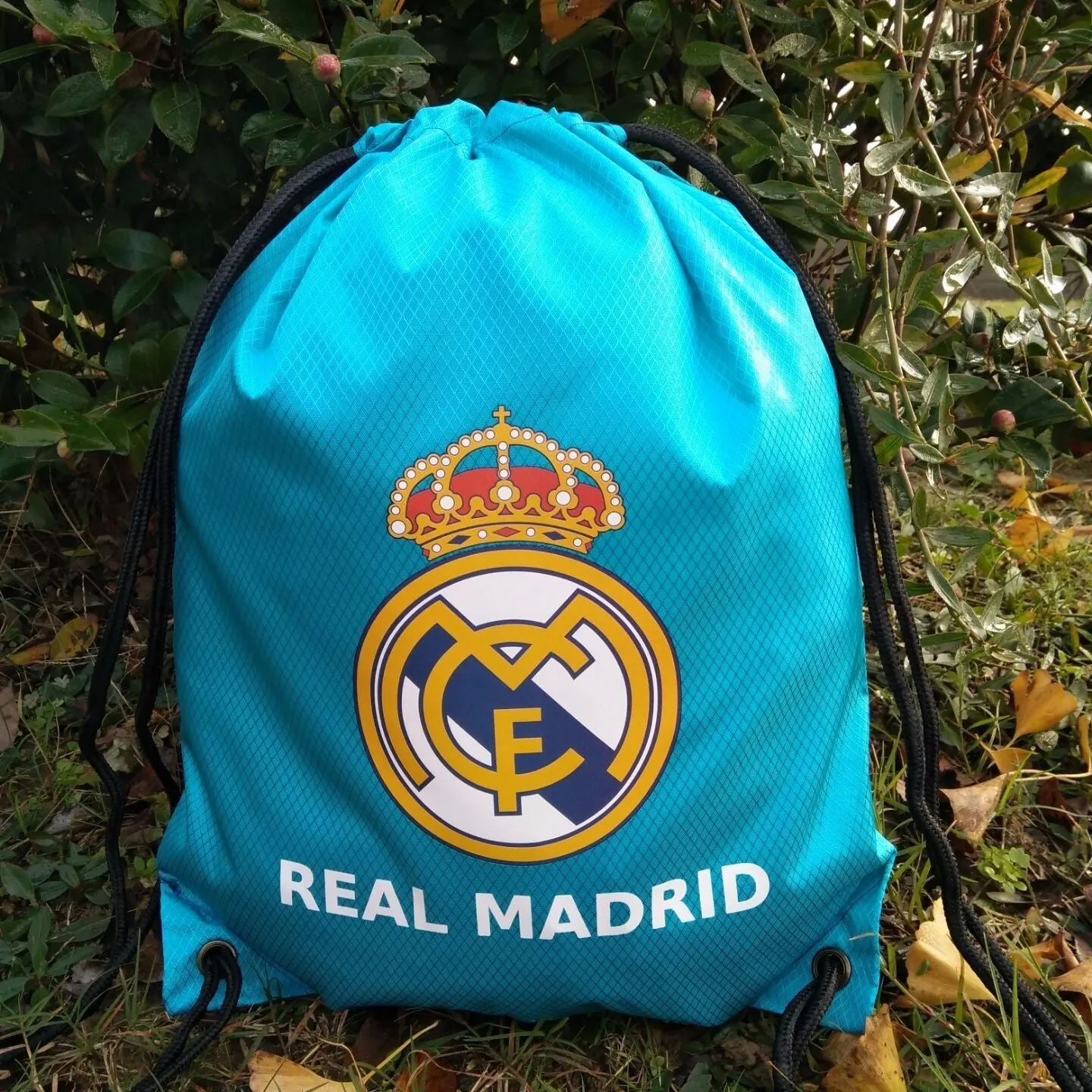 Real Madrid football shoe bag customized