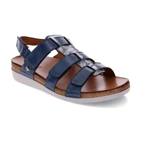 Revere Women's Santorini Sandal - Denim 34SANODENW