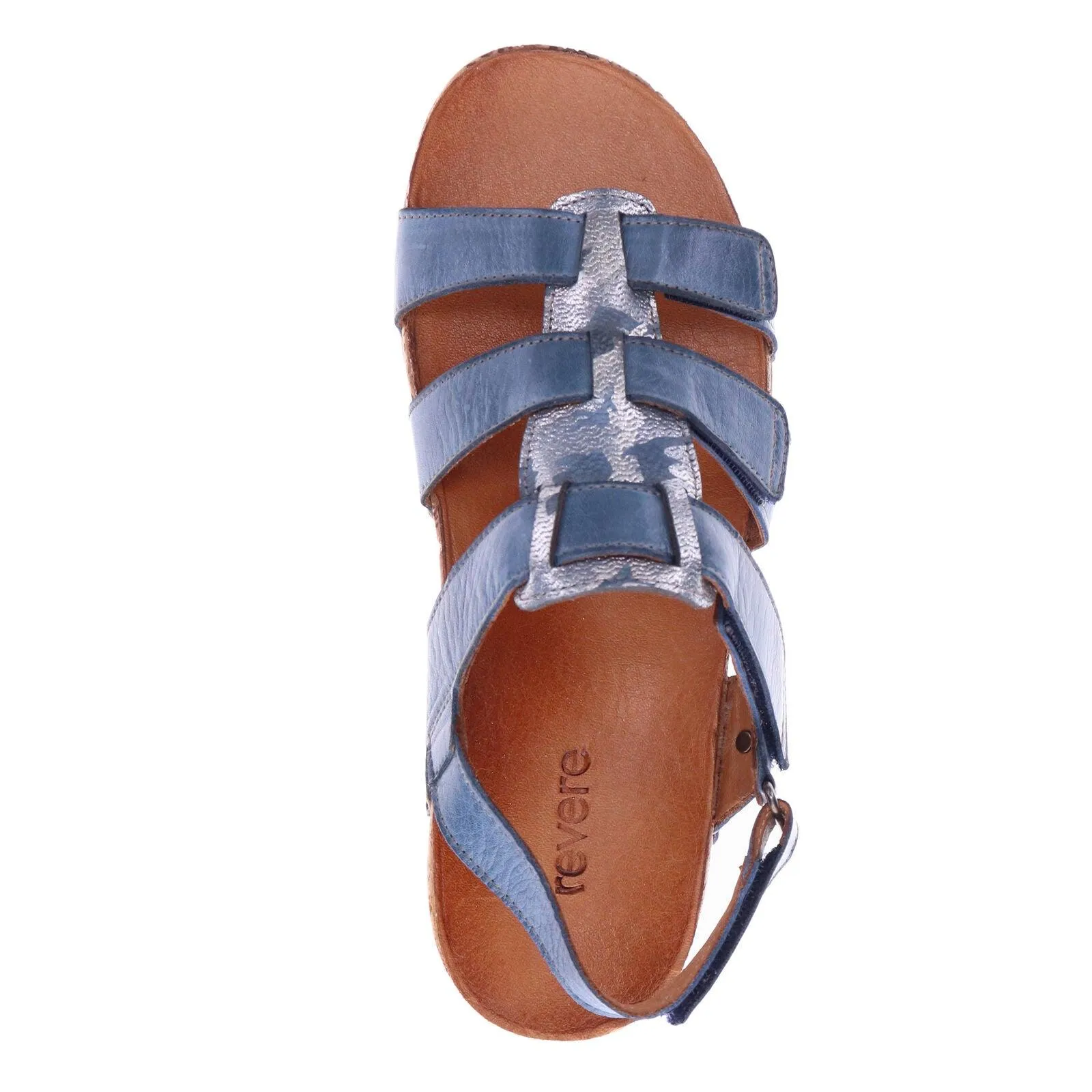 Revere Women's Santorini Sandal - Denim 34SANODENW