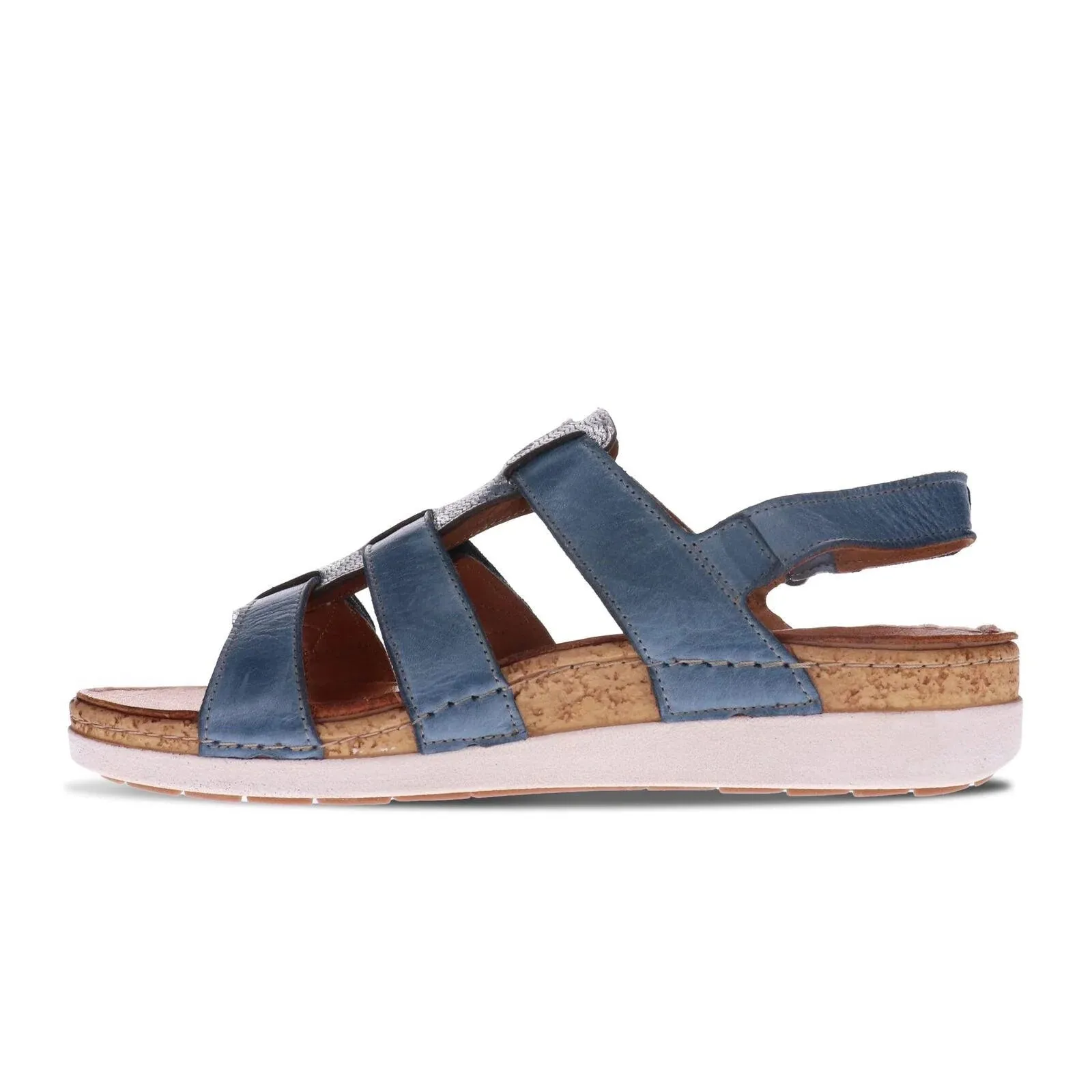 Revere Women's Santorini Sandal - Denim 34SANODENW