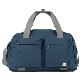 Roka Gatwick Large Recycled Canvas Duffle Bag - Deep Blue