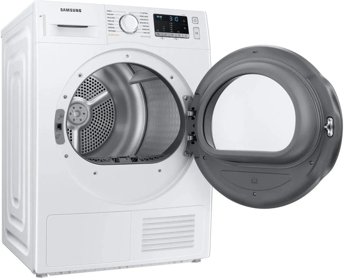 Samsung DV80TA020TEEU 8kg Heat Pump Tumble Dryer - White