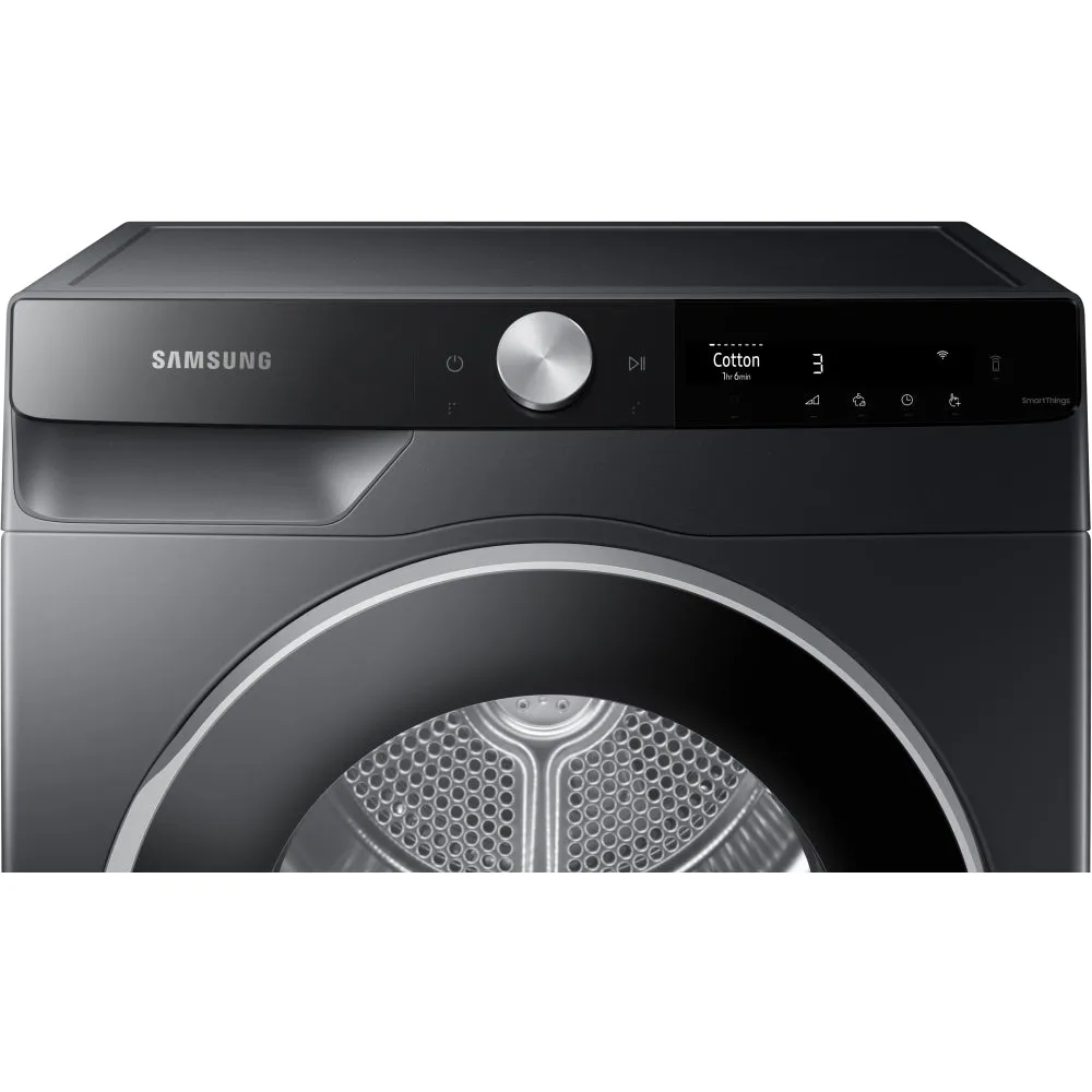 Samsung DV90T6240LB/S1 Heat Pump Tumble Dryer, 9kg, Black, A    Rated