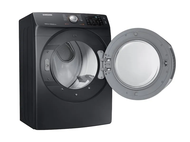 Samsung DVE45N5300V 7.5 cu. ft. Electric Dryer with Steam in Black Stainless Steel