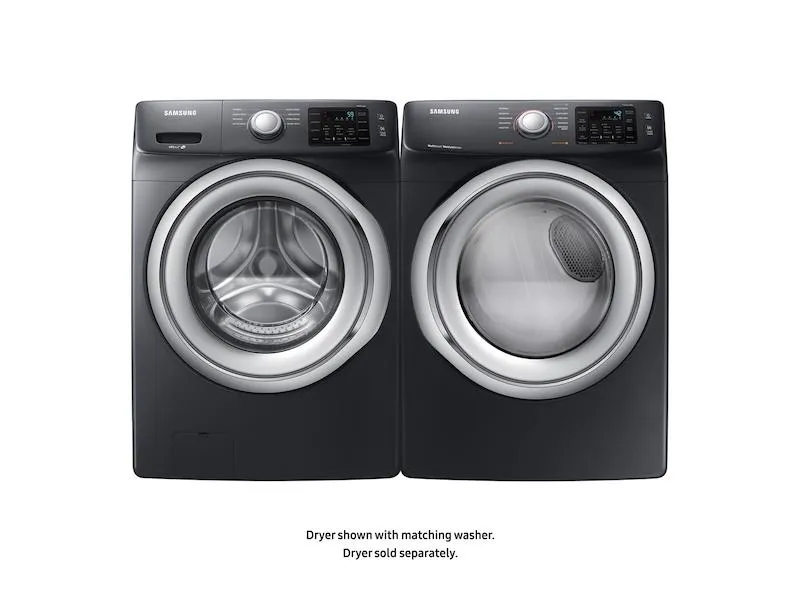 Samsung DVG45N5300V 7.5 cu. ft. Gas Dryer with Steam in Black Stainless Steel