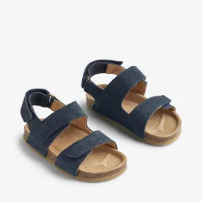 Sandal Cork Open Toe Cameron - navy