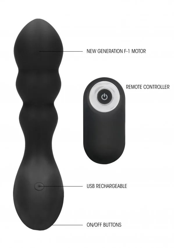 Sono No. 78 Rechargeable Anal Stimulator with Remote by Shots