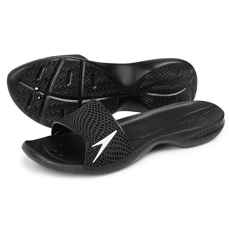 Speedo - Atami II Max Adults Female Slides - Black/White