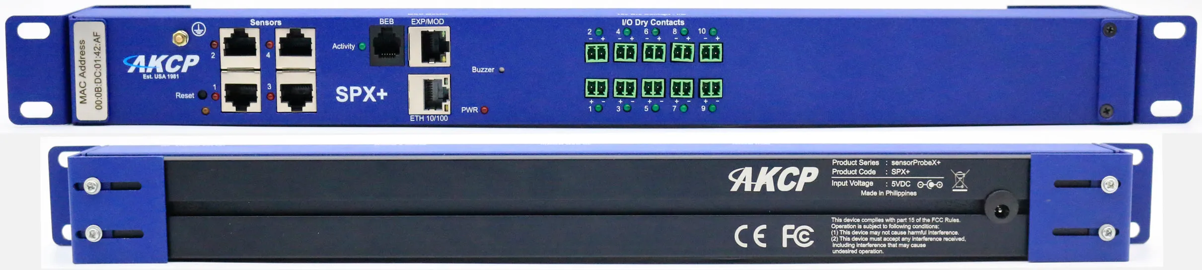 SPX4-X10 - sensorProbeX  Standard Unit