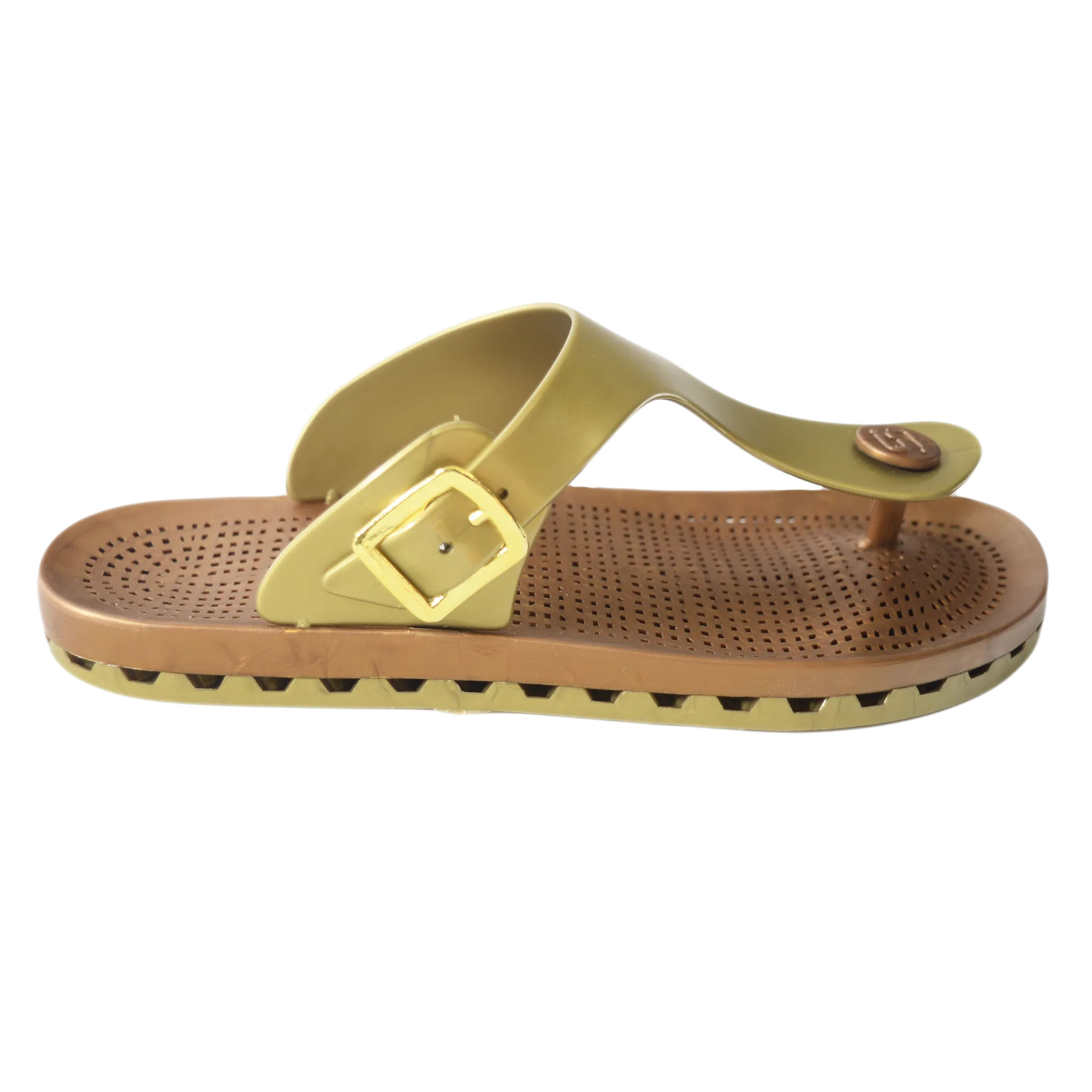 Taormina - Prestige Thong Sandal - Gold