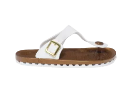 Taormina - Prestige Thong Sandal - White