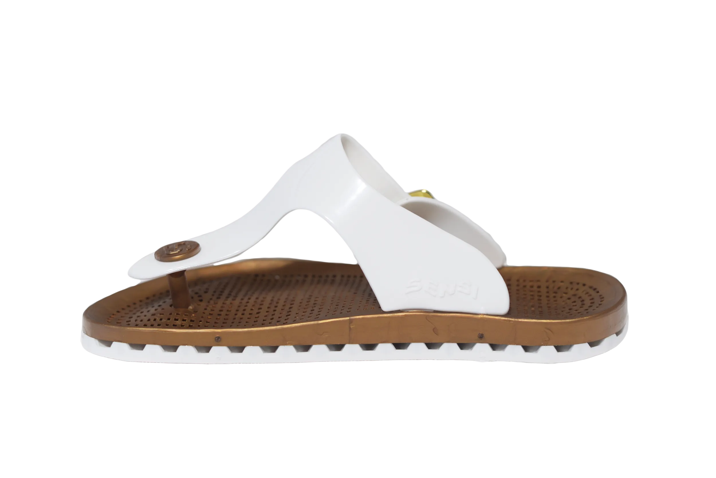 Taormina - Prestige Thong Sandal - White