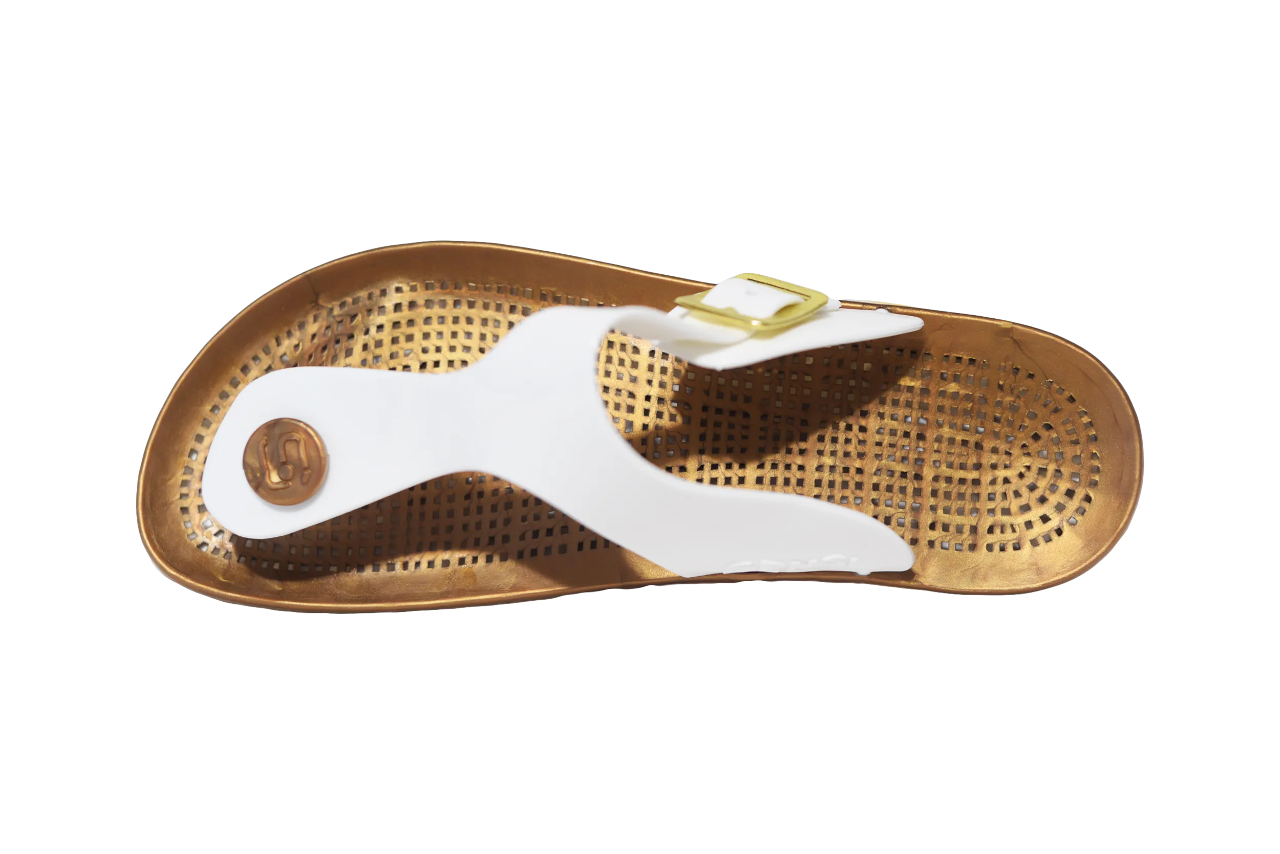 Taormina - Prestige Thong Sandal - White