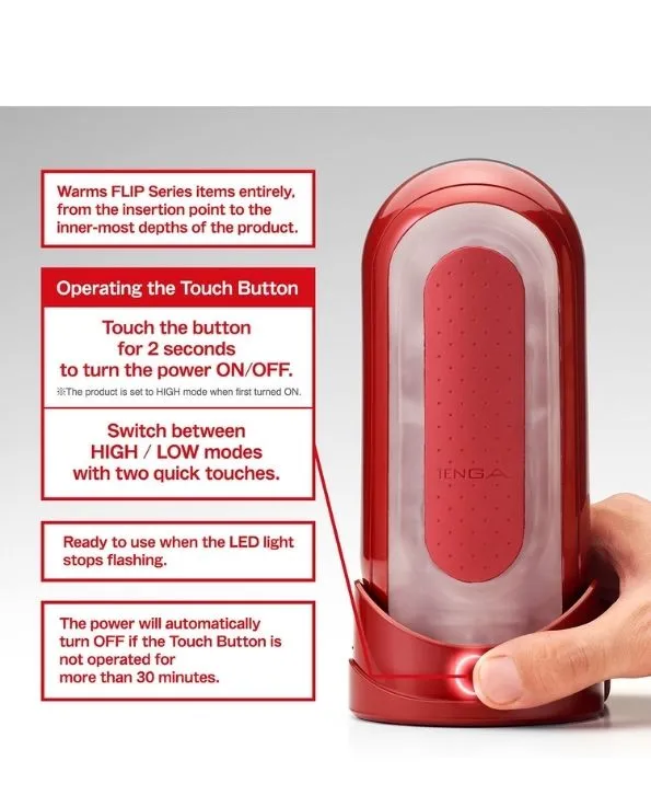 Tenga Flip Zero Red Warming