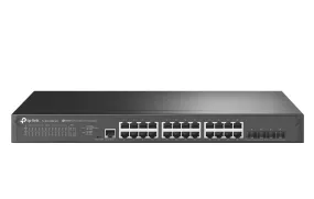 TP-Link TL-SG3428X-M2 Omada 24-Port 2.5GBASE-T L2  Managed Switch with 4 10GE SFP  Slots