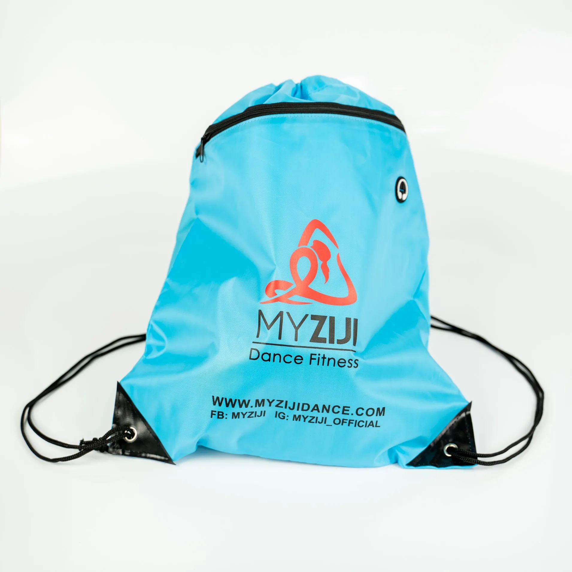 Waterproof Drawstring Shoe Backpack Bag with zip