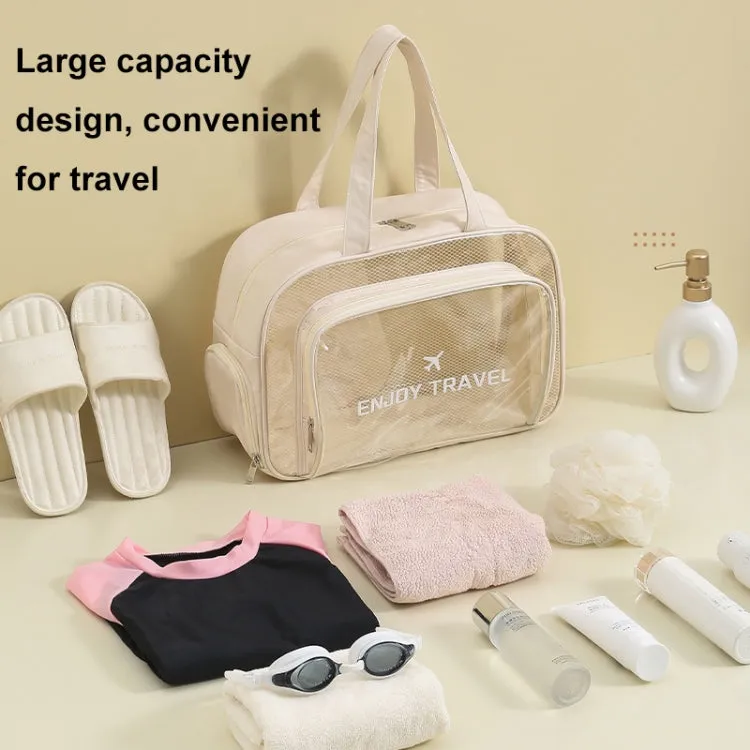 Waterproof Swimming Beach Bag Toiletries and Cosmetics Bag, Color: Pink no Shoe Warehouse