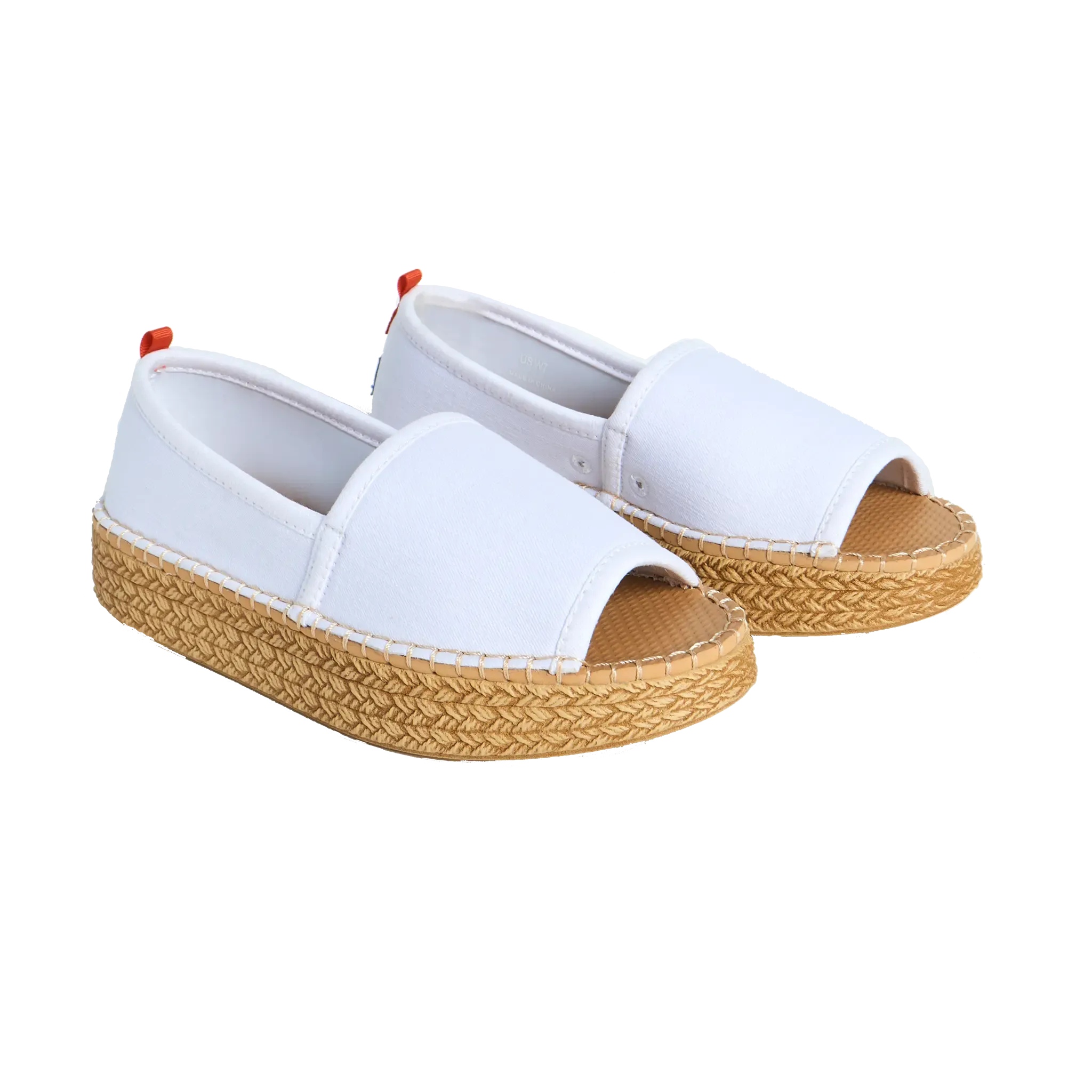 WHITE DENIM - WOMENS COASTAL PLATFORM