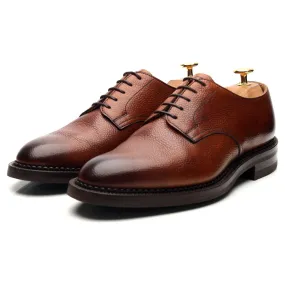 'Windermere' Rosewood Brown Leather Derby UK 6 E