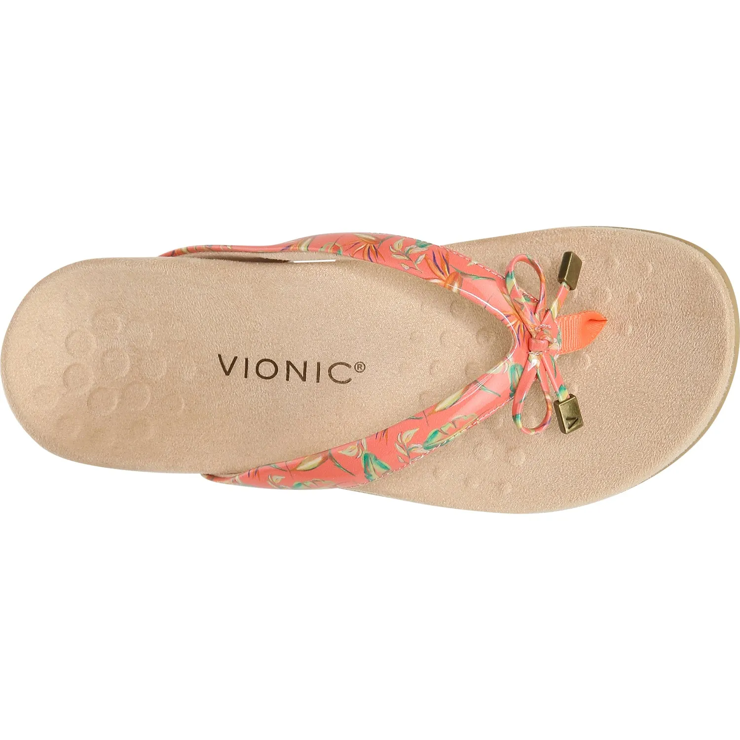 Women's Vionic Bella II Papaya Tropical Synthetic