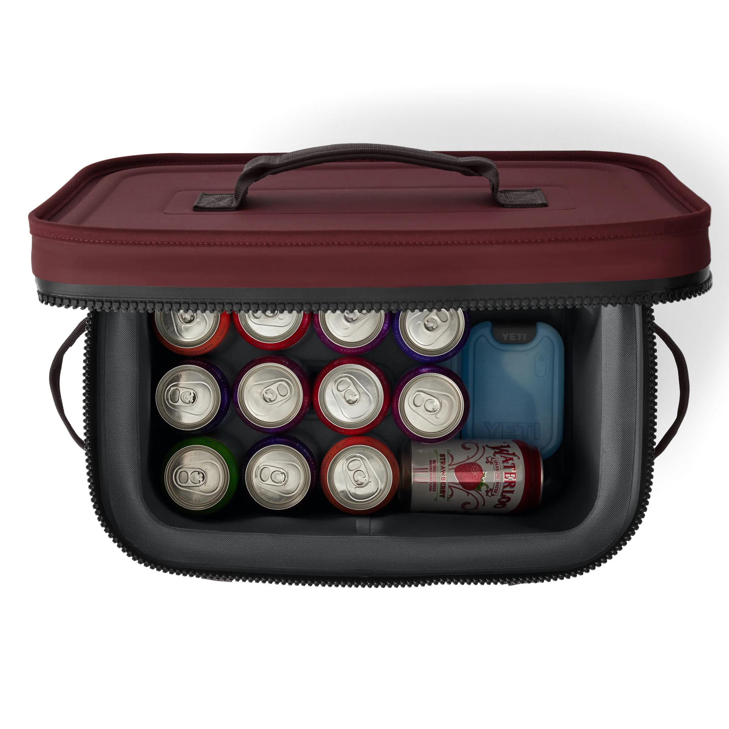 Yeti Hopper Flip 18 Soft Cooler - Wild Vine Red